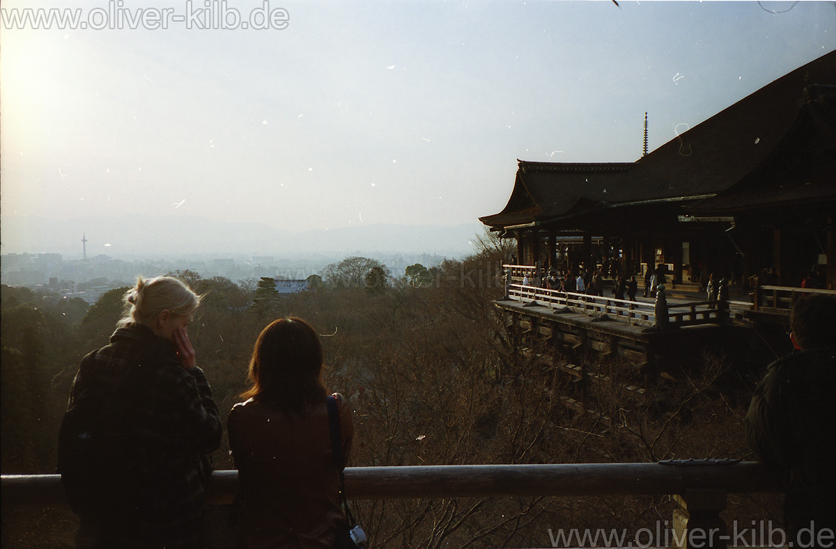 Der Kiyomizu-dera.