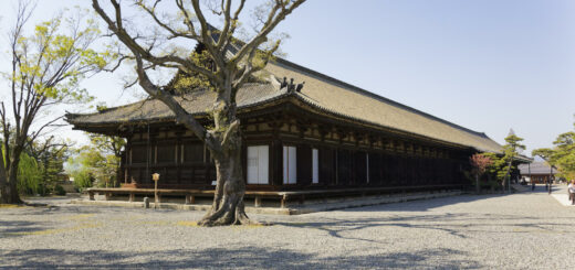 Die Halle des Sanjusangen-Do.