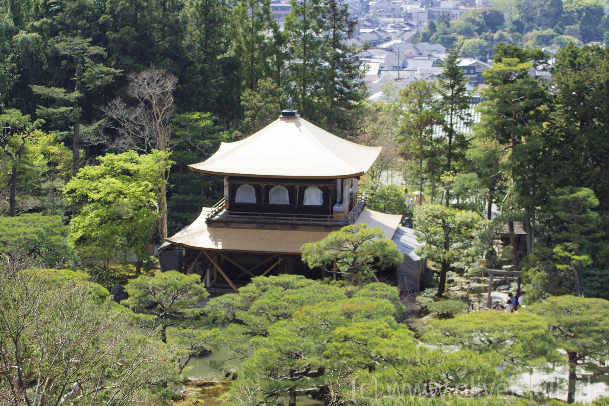 Der Silberne Tempel, Ginkaku-Ji.