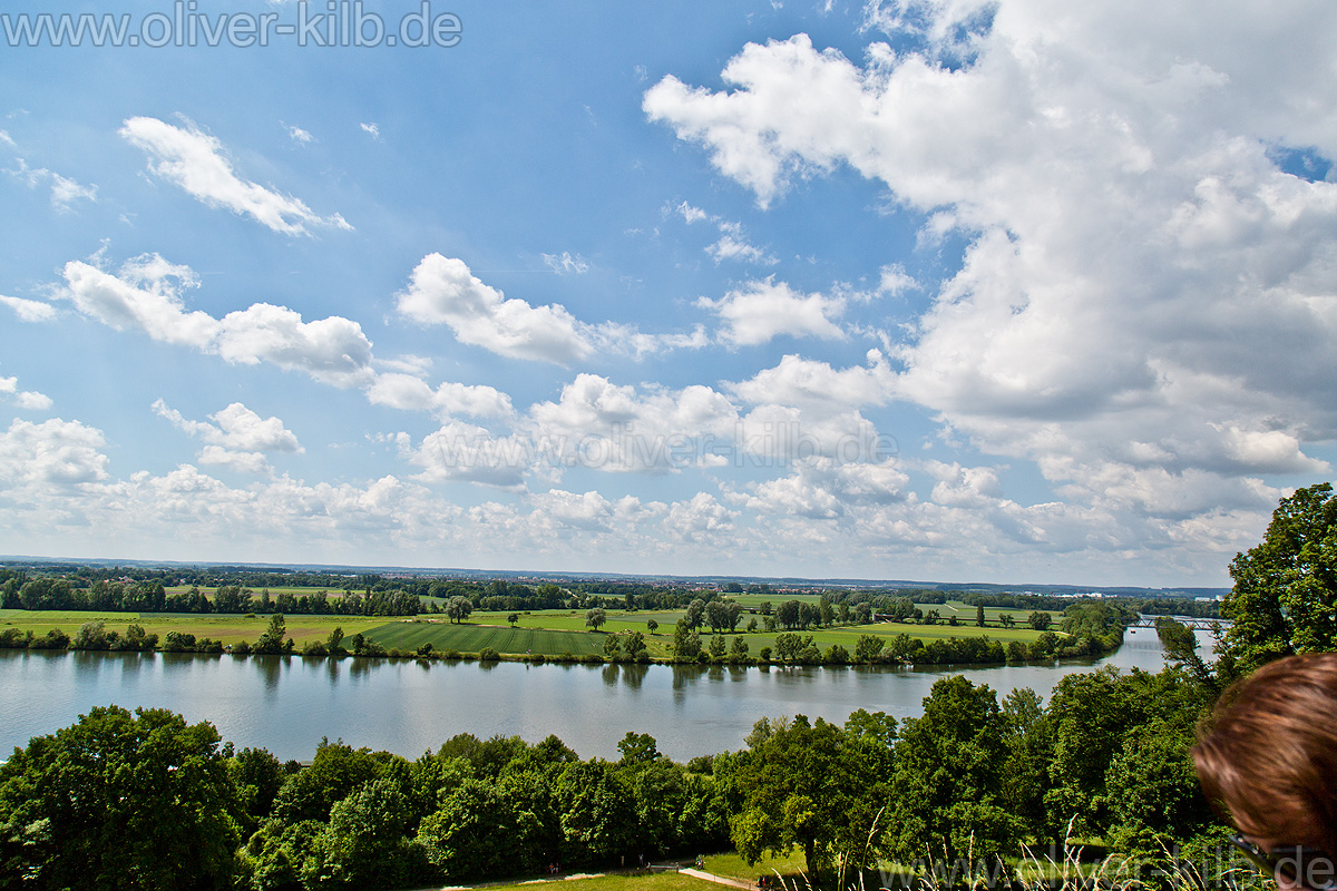 Blick über die Donau.