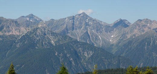 Blick zur Kampelespitze.