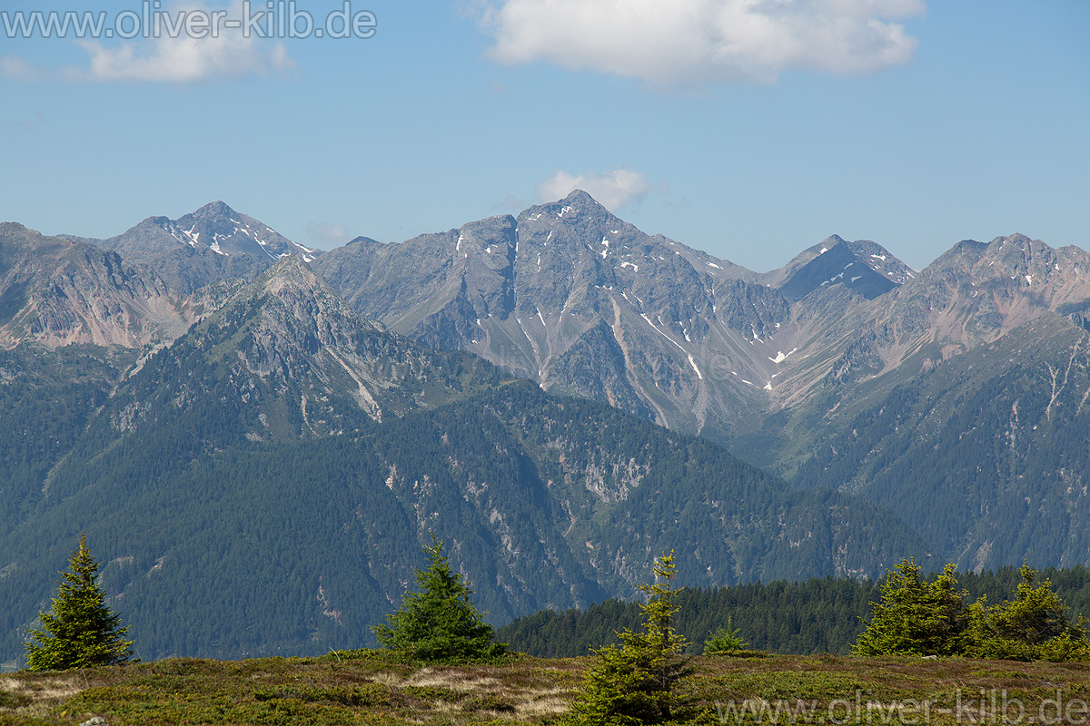 Blick zur Kampelespitze.