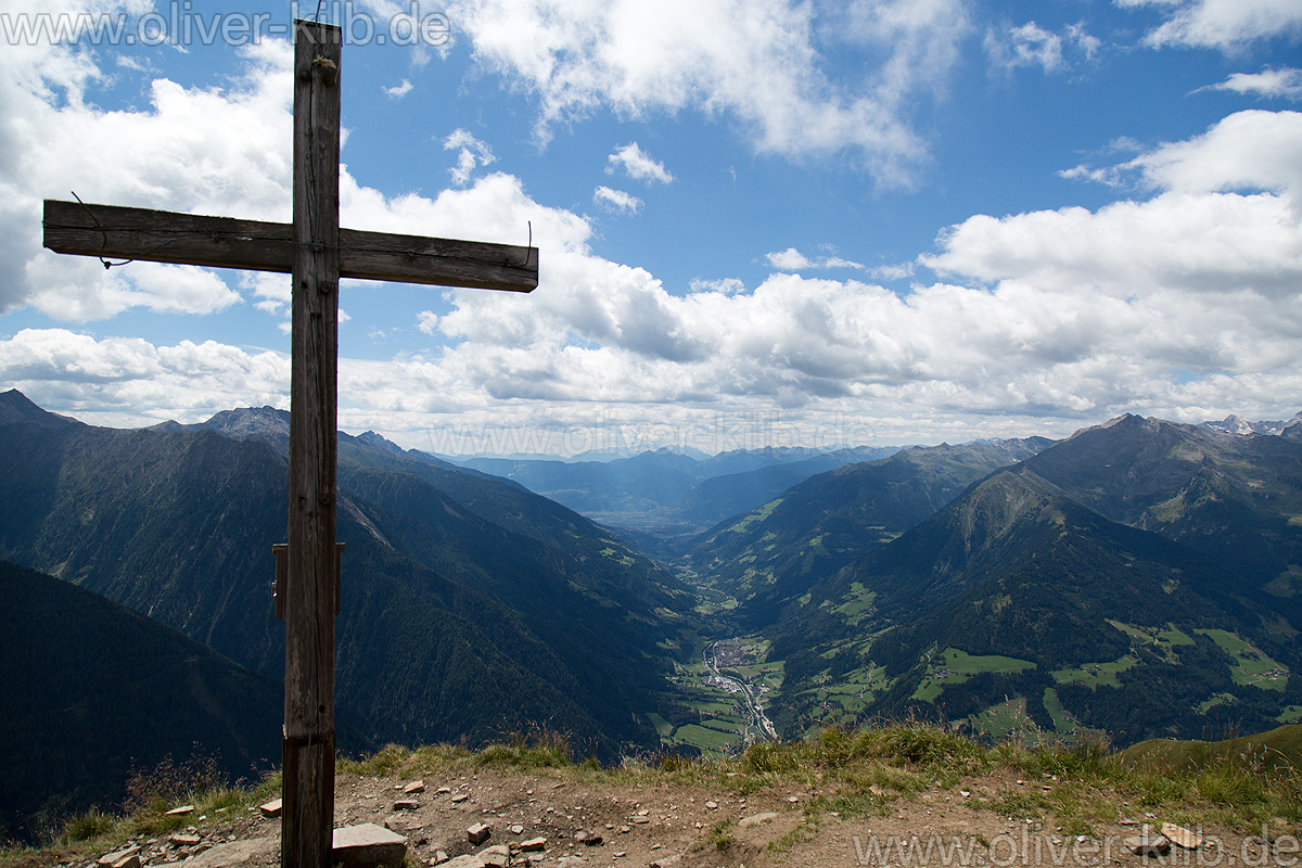 Auf dem Gipfel.