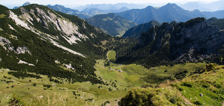 Blick von der Rotwand.