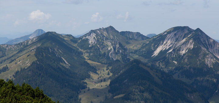 Blick zurück in Richtung der Rotwand.