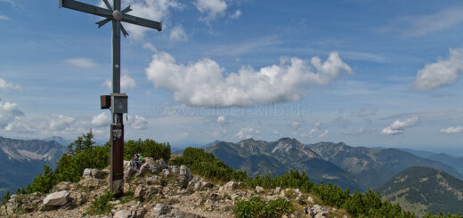 Gipfelkreuz Großer Traithen.