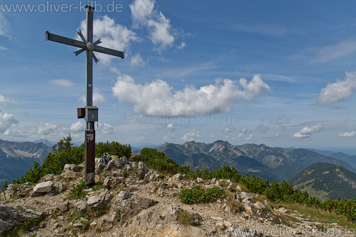 Gipfelkreuz Großer Traithen.