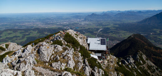 Auf dem Hochstaufen.