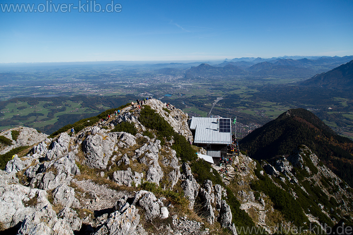 Auf dem Hochstaufen.