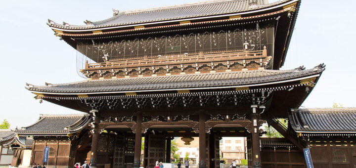 Eingang zum Higashi Hongan-Ji.