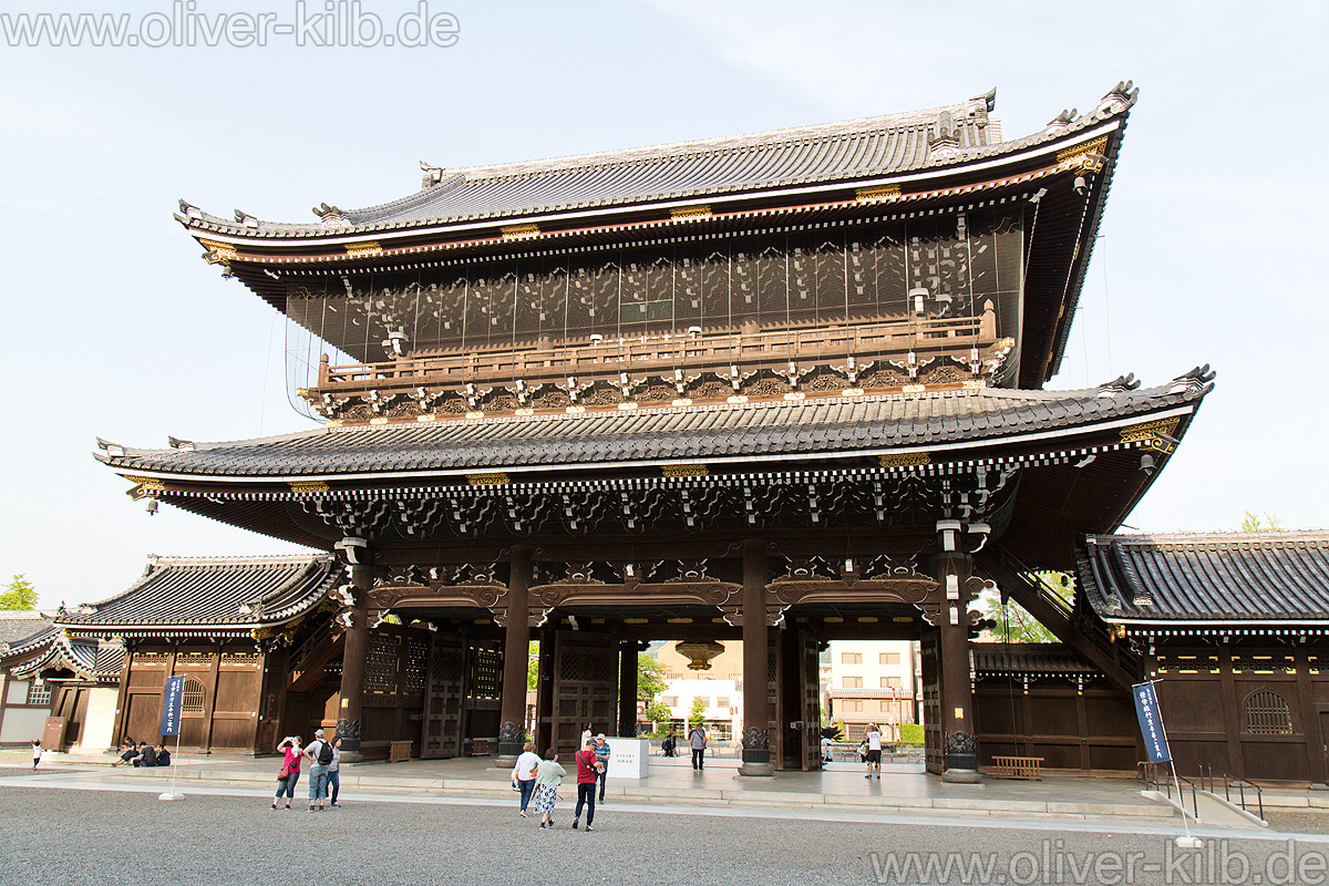 Eingang zum Higashi Hongan-Ji.