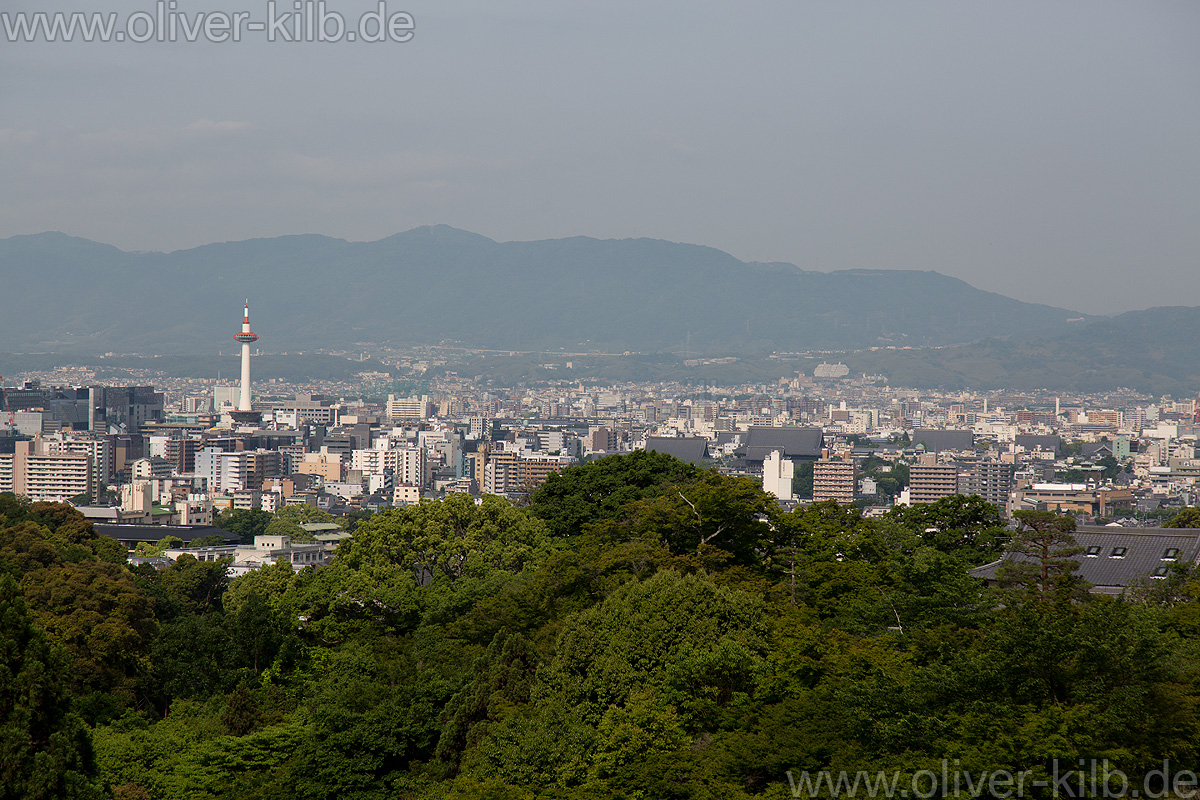 Blick auf Kyoto.