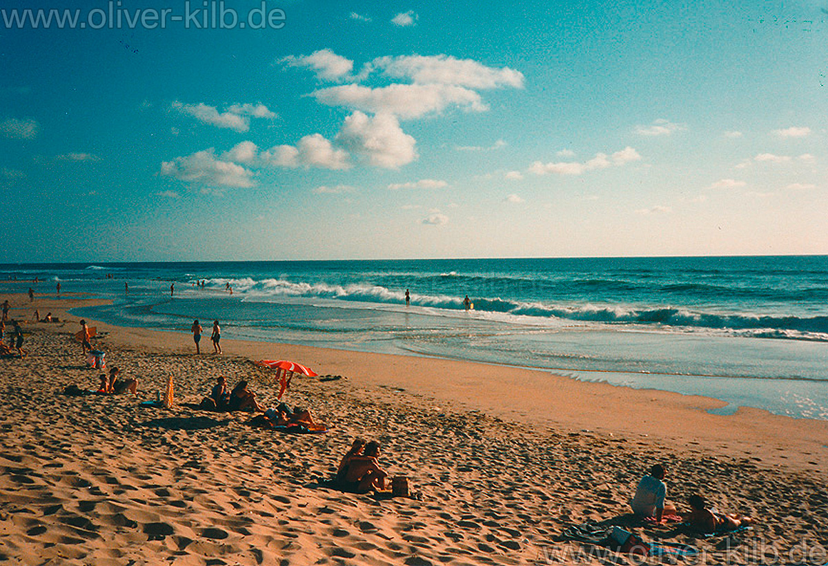 Am Strand von Contis.