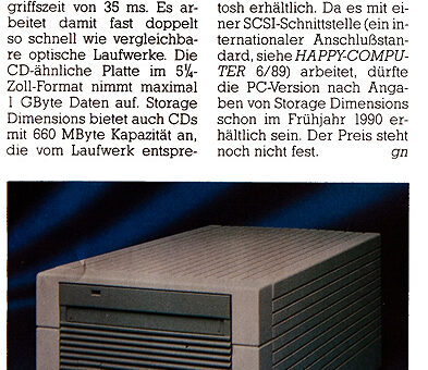 1 GB Laufwerk 1989.