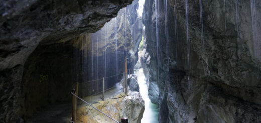 In der Partnachklamm.