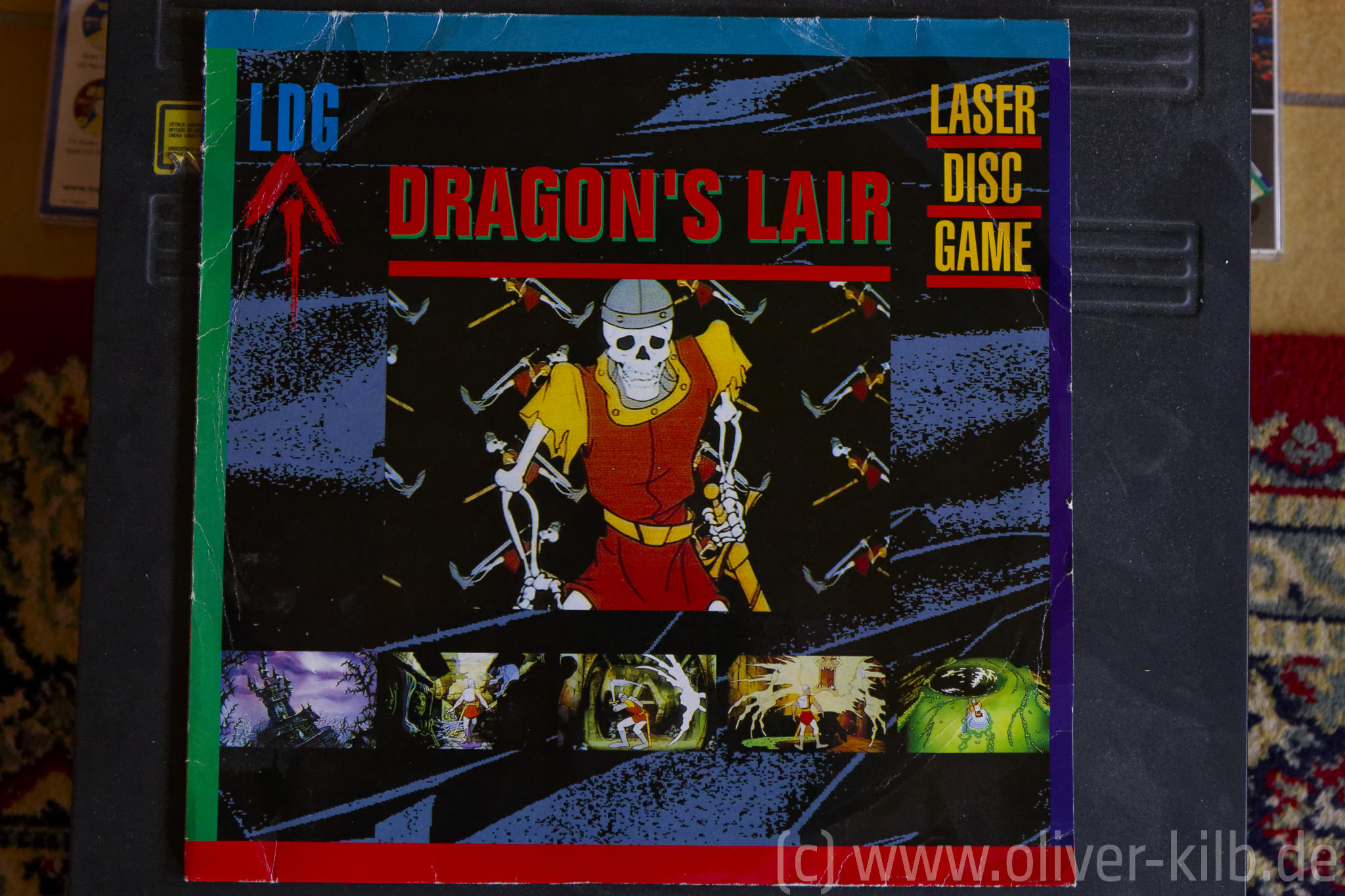 Dragon's Lair Laserdisc LDG-Version.