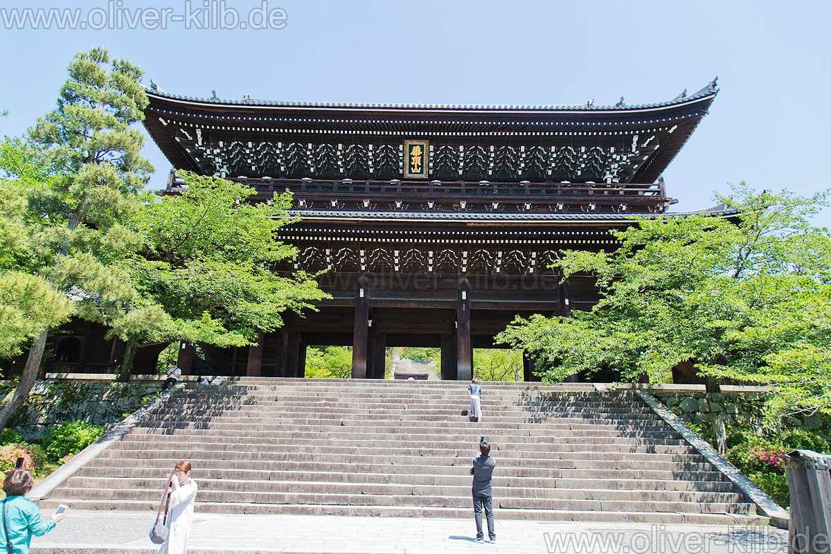 Das Tempeltor des Daigo-Ji.