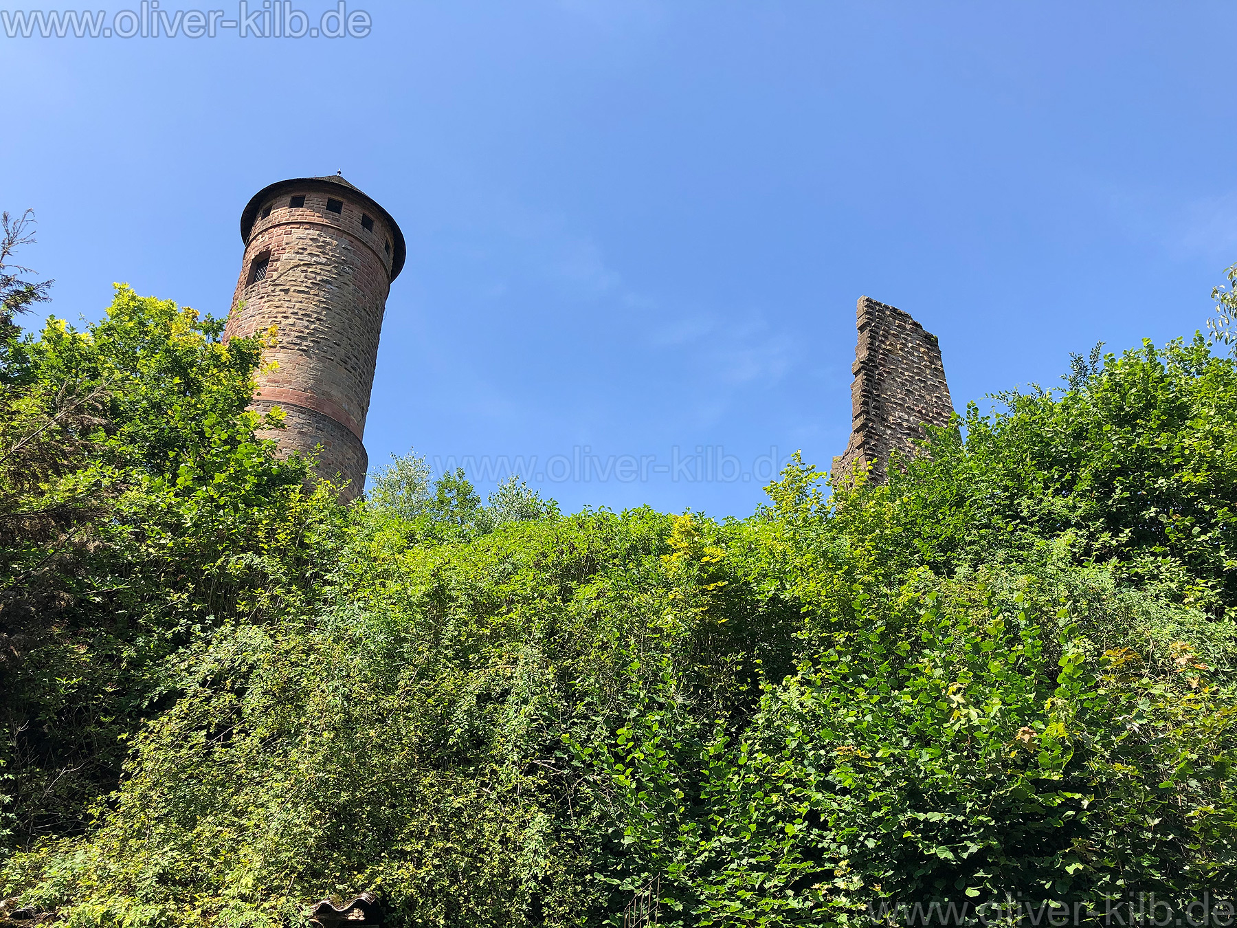 Die Burg Kirkel.