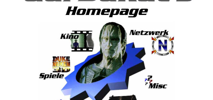 Meine Homepage 1996/1997.